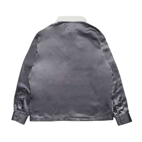 Mauve Quarter Zip Shirt - Grey