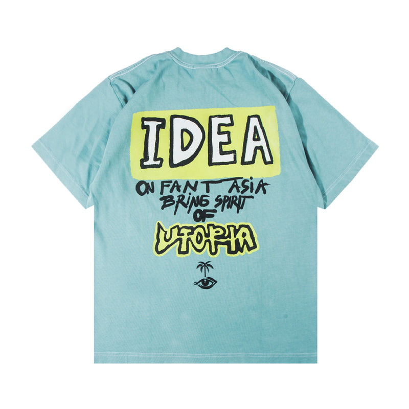 Idea of Utopia T-shirt - Mineral Green