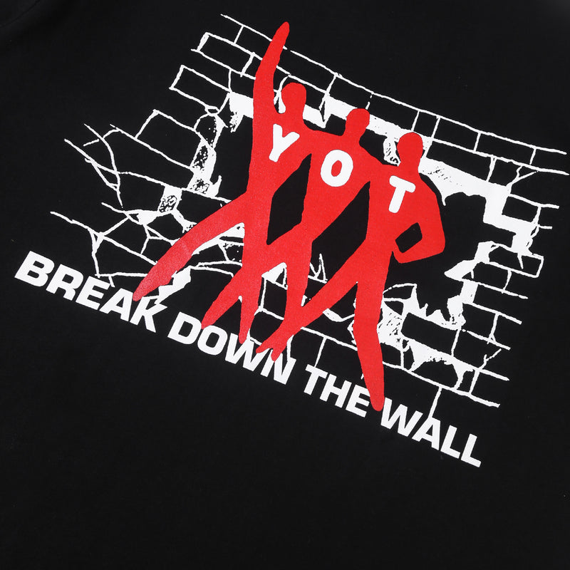 Break Down The Wall T-Shirt - Black
