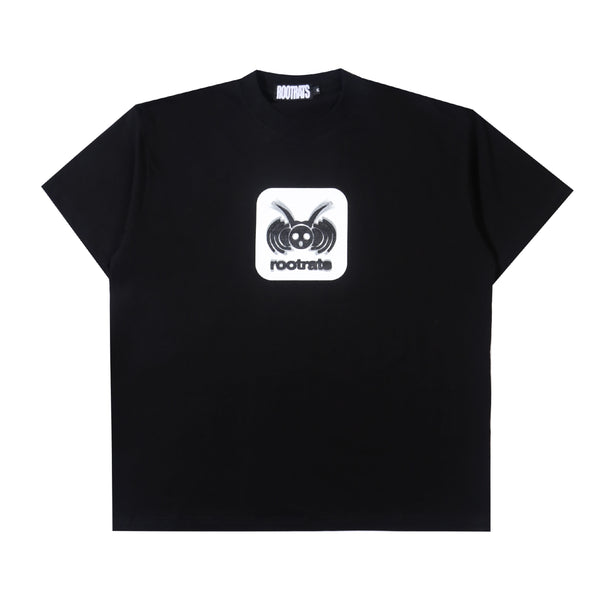 Vibrate Icon Logo T-Shirt - Black