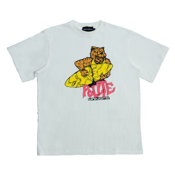 Harimau Surf T-Shirt - White