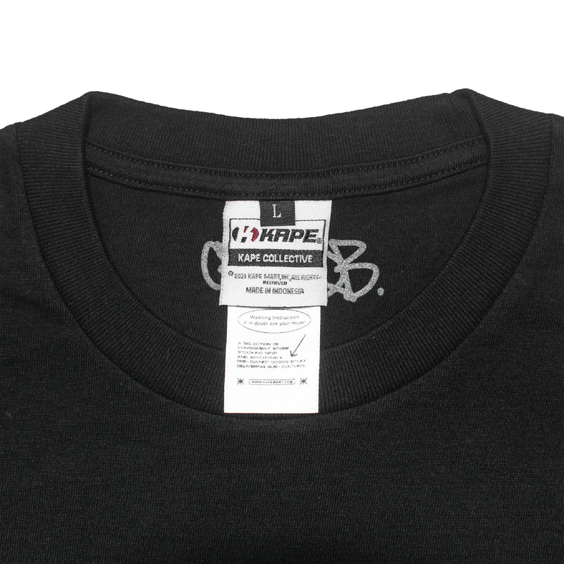 Crazy Bastard T-Shirt by B.Curcio - Black