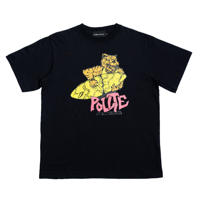 Harimau Surf T-Shirt - Black