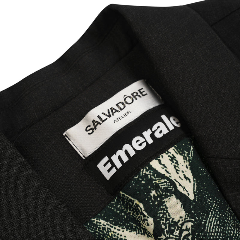 Embordier Woll Single Breasted Suit Grey + Embordier Wool Wool Gurkha Trouser