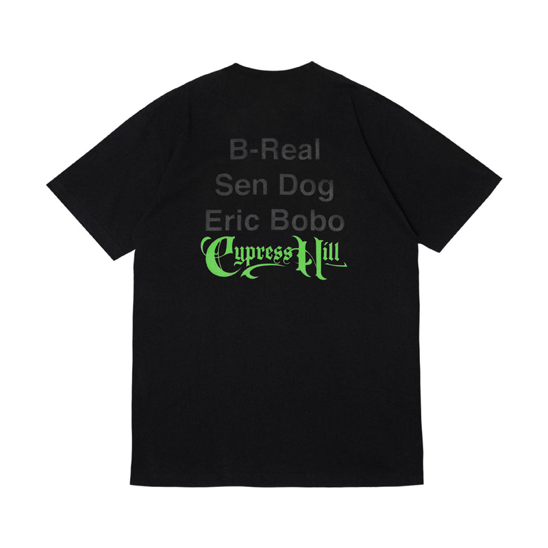 Pot Meets Pop x Cypress Hill- Photo T-shirt Black