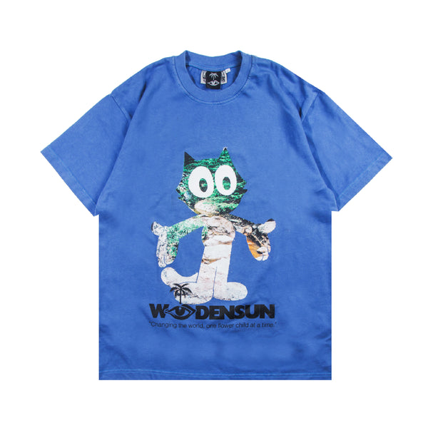 Felix The Trip T-shirt - Grey Blue