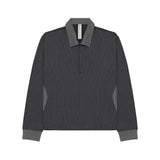 Level Polo Sweater - Dark Grey