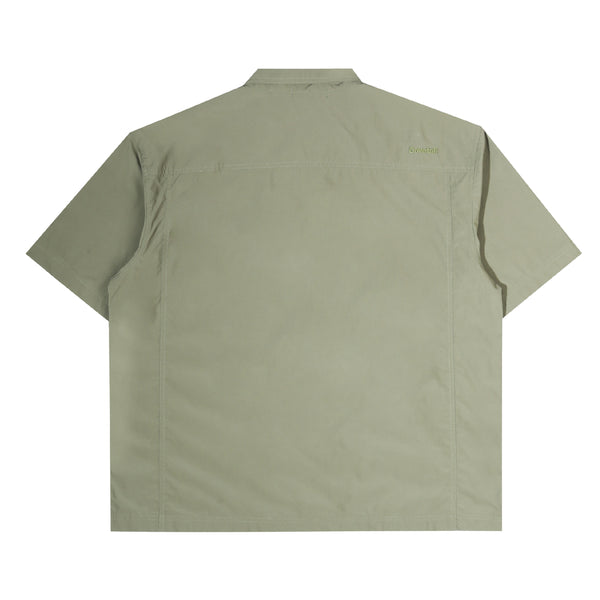 Core Logo Zip Up Shirt - Green