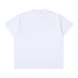 Outline Round Logo T-Shirt - White