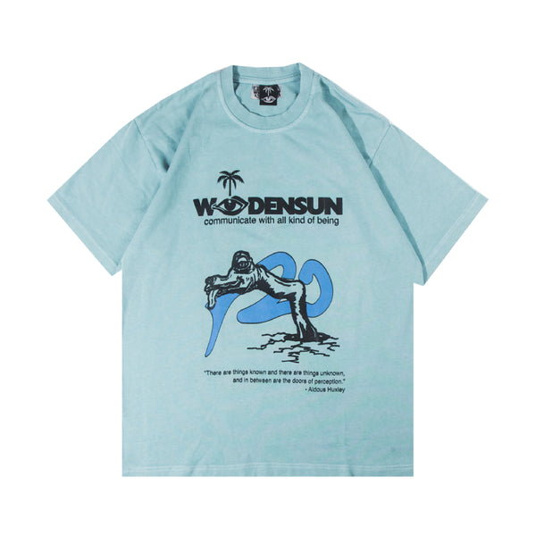 Psy-Researcher T-shirt - Mineral Green