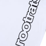 Outline Round Logo T-Shirt - White