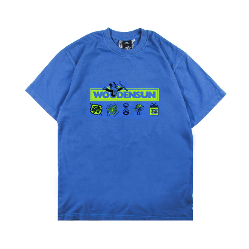 World of Fantasy T-shirt - Grey Blue