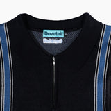 Polo Knit Half Zip - Blue