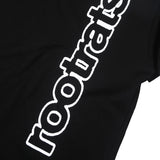 Outline Round Logo T-Shirt - Black