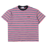 Round Logo Stripes T-Shirt - Mix