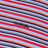 Round Logo Stripes T-Shirt - Mix