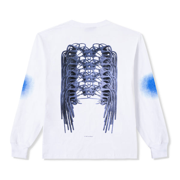 Fuzzy, I Supercycle Longsleeve - White