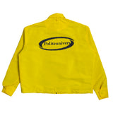 Distorted Oval Logo Windbreaker - Yellow
