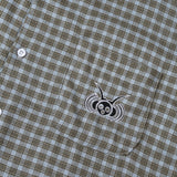 Icon Logo Checkered Shirt - Green
