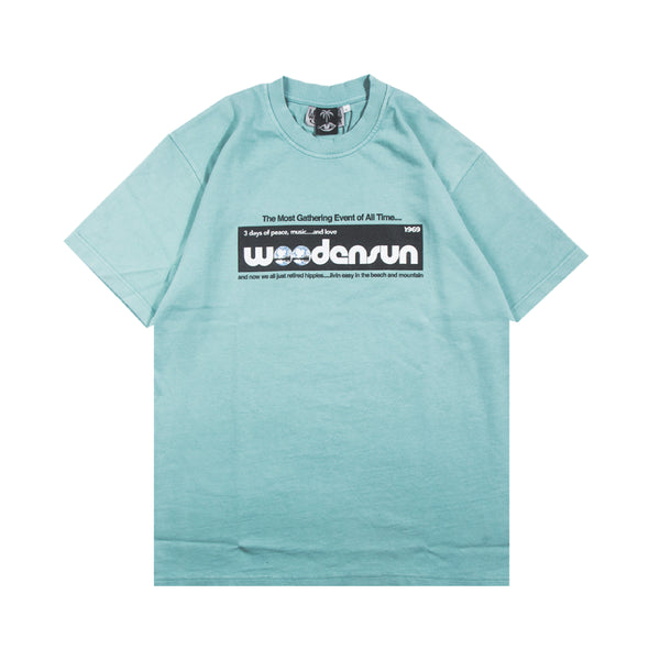 Woodstock T-shirt - Mineral Green