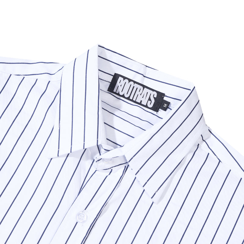 Stripes Long Sleeve Shirt - White