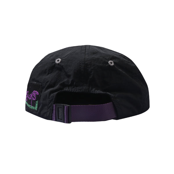 Nylon Long Peak Fishing Cap - Grey