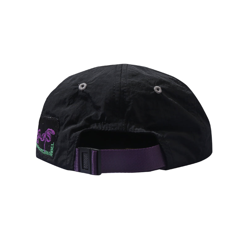 Nylon Long Peak Fishing Cap - Grey
