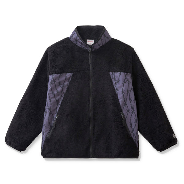 Wire Sherpa Jacket - Black