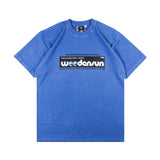 Woodstock T-shirt - Grey Blue