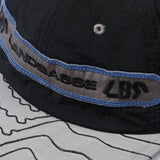 Nylon Long Peak Fishing Cap - Grey