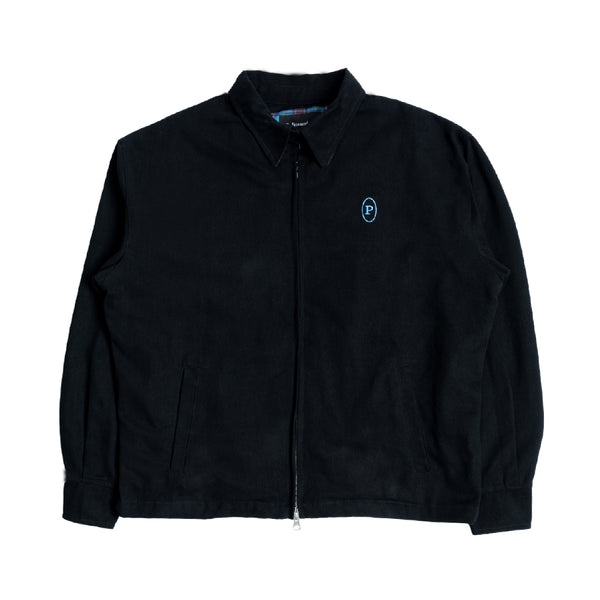 P Logo Work Jacket - Black