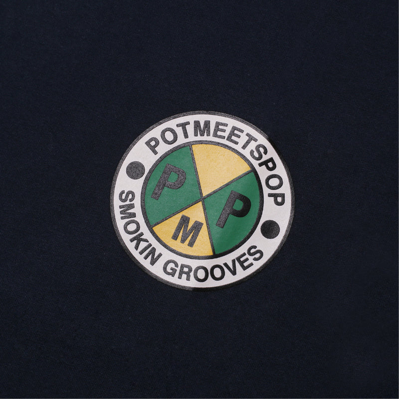 Smokin Grooves T-Shirt - Navy