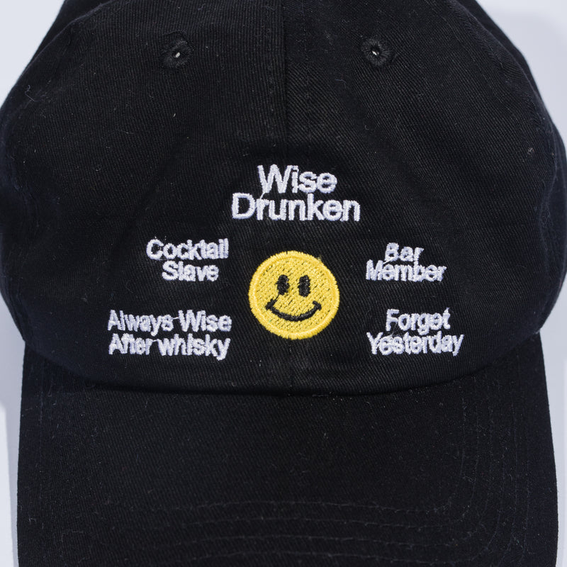 Wise Drunken Cap - Black