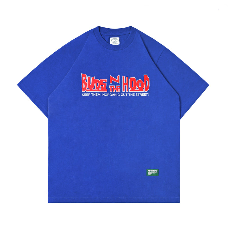 Budz In The Hood T-Shirt - Blue