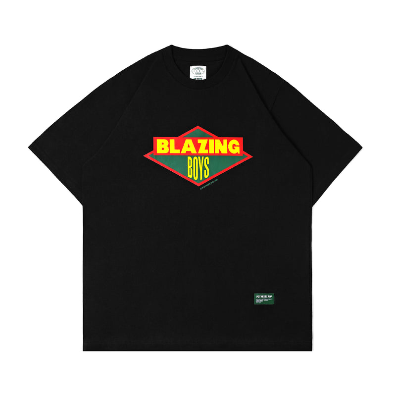 Blazing Boys T-Shirt - Black