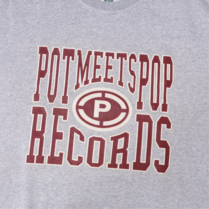 Pmp Records Sweatshirt Heather - Grey
