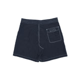 Zig Zag P Square Boardshort - Black