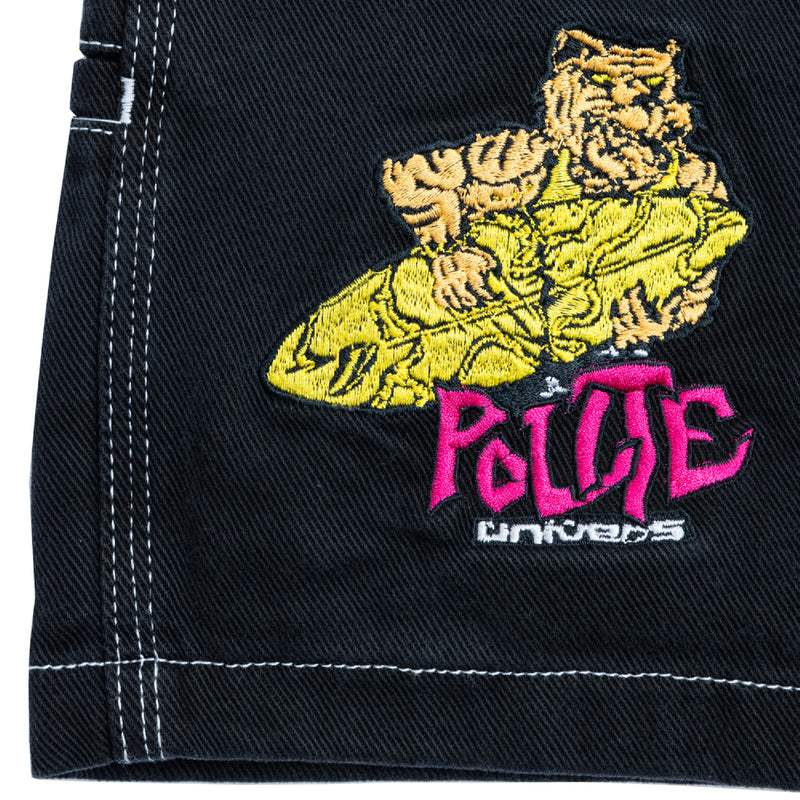 Harimau Surf Painter Shorts - Black