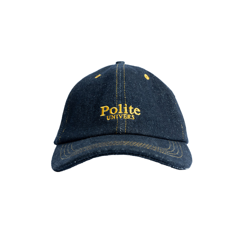 OG Logo 6 Panel Denim Hat - Deep Ocean