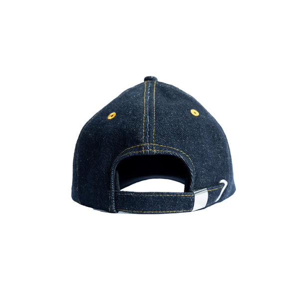 OG Logo 6 Panel Denim Hat - Deep Ocean
