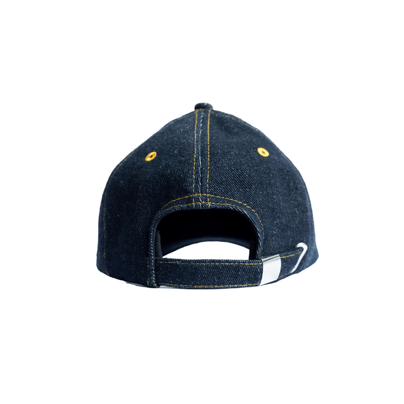 OG Logo 6 Panel Denim Hat - Deep Ocean