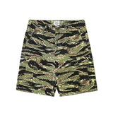 Chronic Cargo Shorts - Golden Tiger Stripes