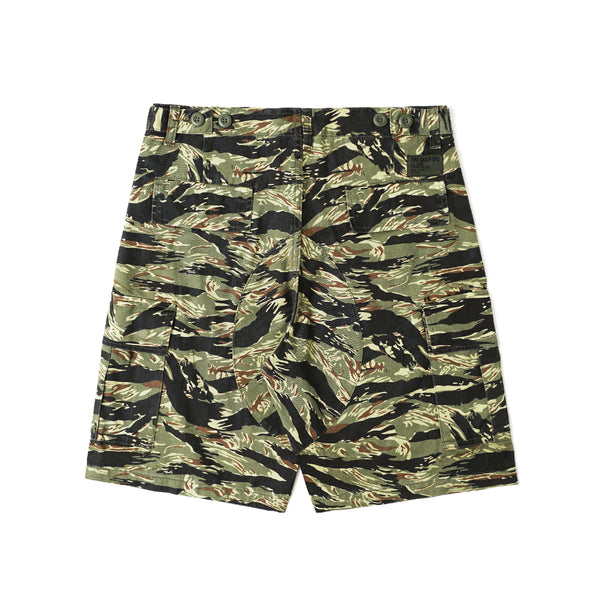 Chronic Cargo Shorts - Golden Tiger Stripes