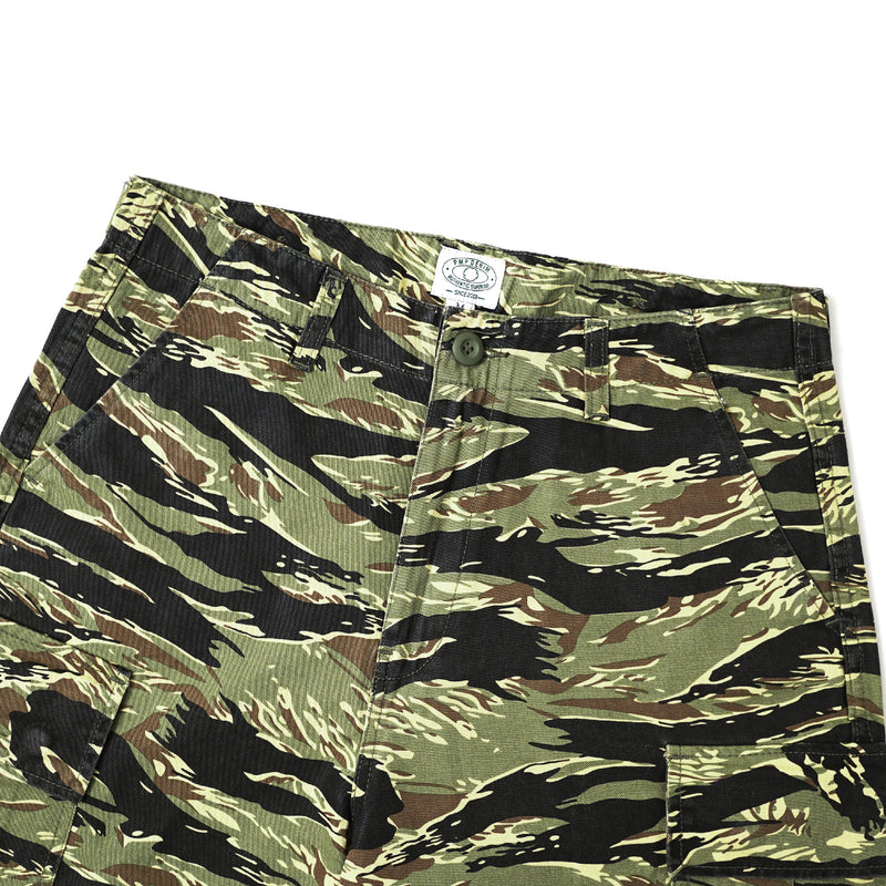 Chronic Cargo Shorts - Golden Tiger Stripes