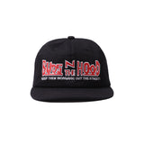 Buds In The Hood 6 Panel Cap - Black