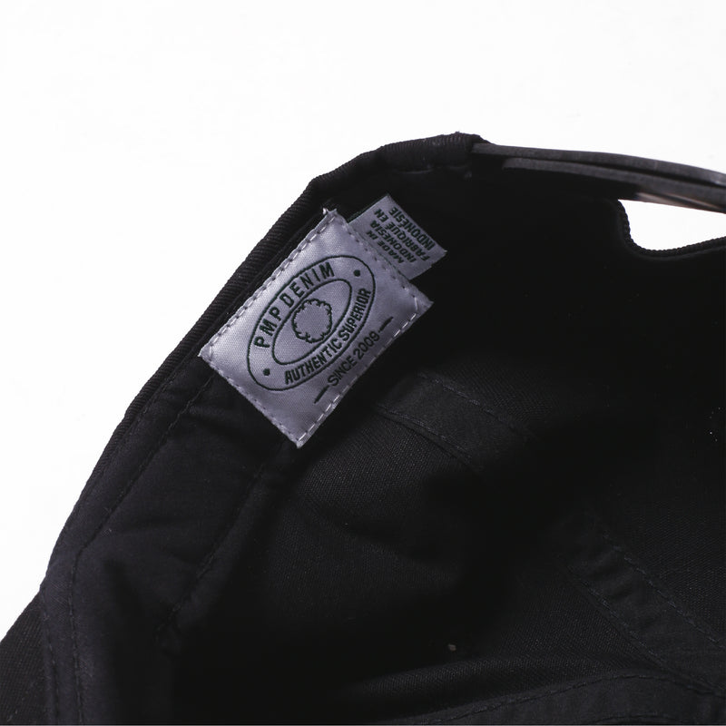 Buds In The Hood 6 Panel Cap - Black