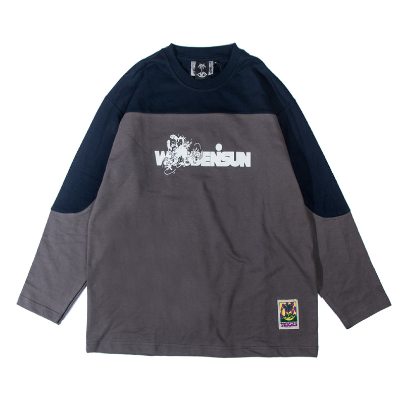 Smoke LS T-shirt - Navy