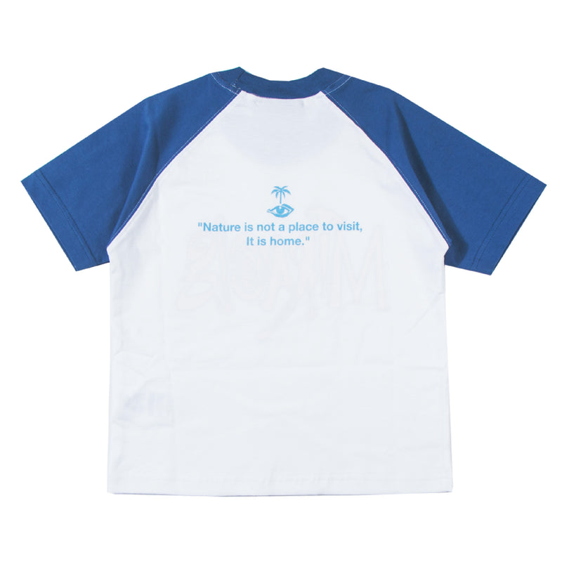 Psy-Researcher Crop T-shirt - Blue