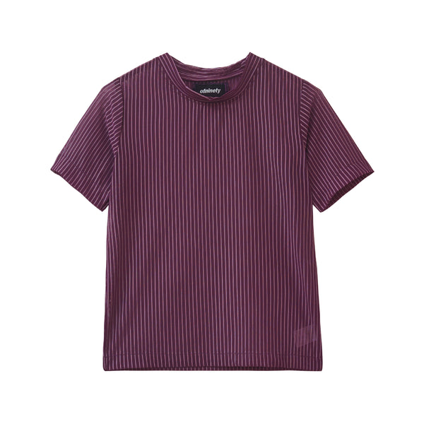 Striped Mesh - Purple