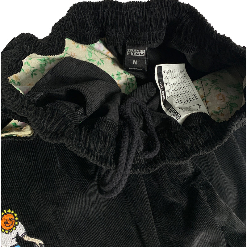 Sf Filmer Baggy Cords - Black